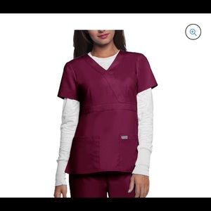 Grey’s anatomy purple uniform nursing top